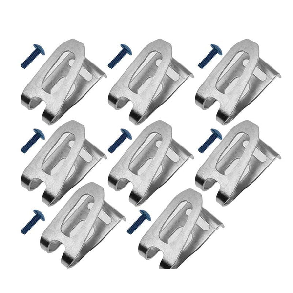 8-Pack Replacement Belt Clip Hooks for Makita 251314-2 346449-3 Fit for Makita 12V 18V Power Tools BDF452 BTD140 XFD01