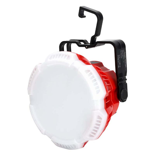 24W 2400LM Cordless Camping Lantern Portable LED Work Light Powered by Milwaukee 18V Max Li-ion Battery with Hanging Hook