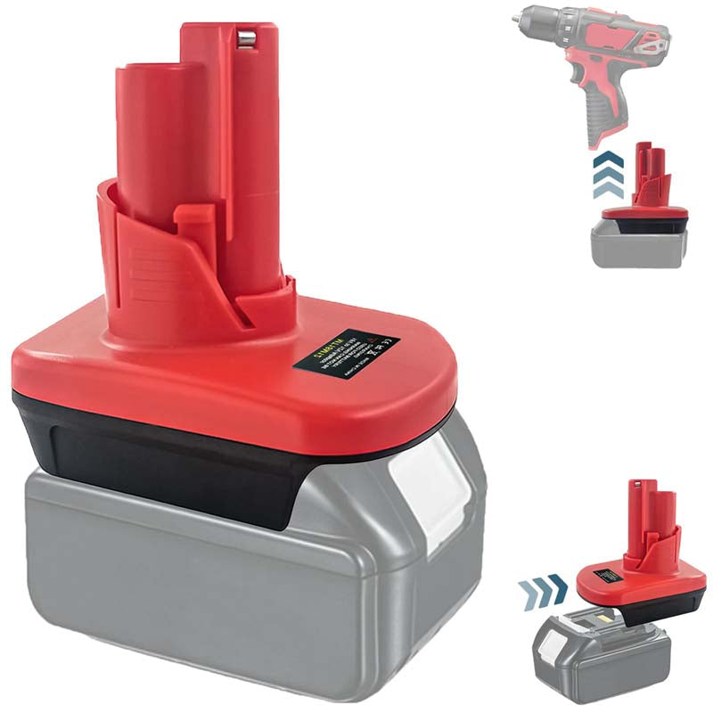 Makita LXT to Milwaukee M12 Battery Adapter Powuse