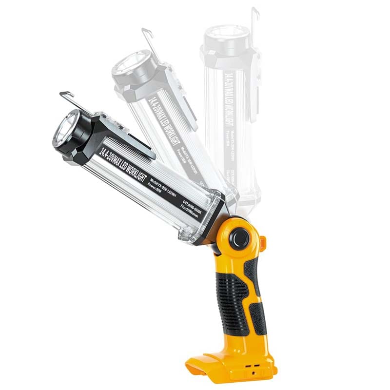 thumbnail image 2 of 6-Inch 30W LED Work Light Flashlight For Makita 18V Li-ion Battery – 2000 Lumens, IP68 Waterproof, Portable Spotlight 2 of 6