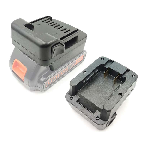 Black+Decker/Porter-Cable/Stanley 18V/20V to Hitachi/Hikoki/Metabo HPT 18V Battery Adapter | Powuse