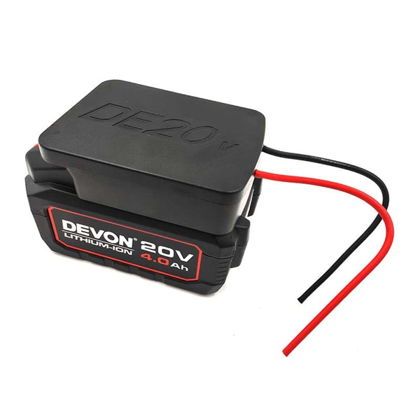 Devon 20V Battery Power Wheels Adapter | Powuse