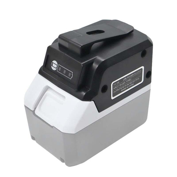 Portable Power Source for Heated Jackets Dual USB Charger Adapter for Makita 18V G-Series Li-ion Battery BL1813G