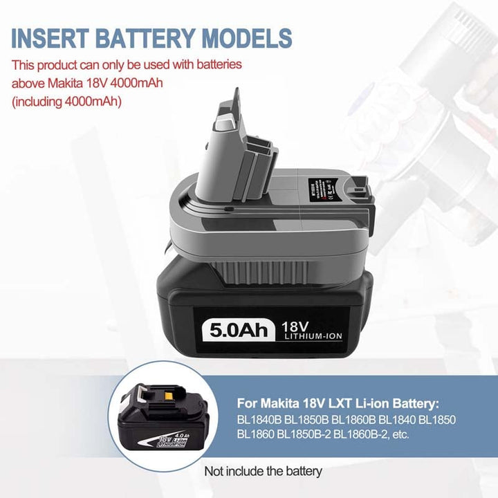 Makita 18V to Dyson V6 Battery Adapter | Powuse