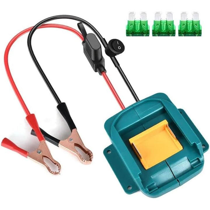 Makita 18V Battery Car Jumper Cables Adapter | Powuse