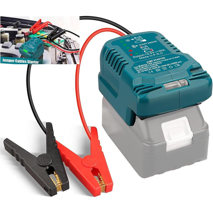 Makita 18V Battery Jump Starter Adapter for 12V Cars | Powuse