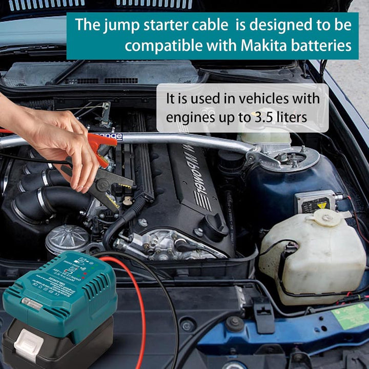 Makita 18V Battery Jump Starter Adapter for 12V Cars | Powuse