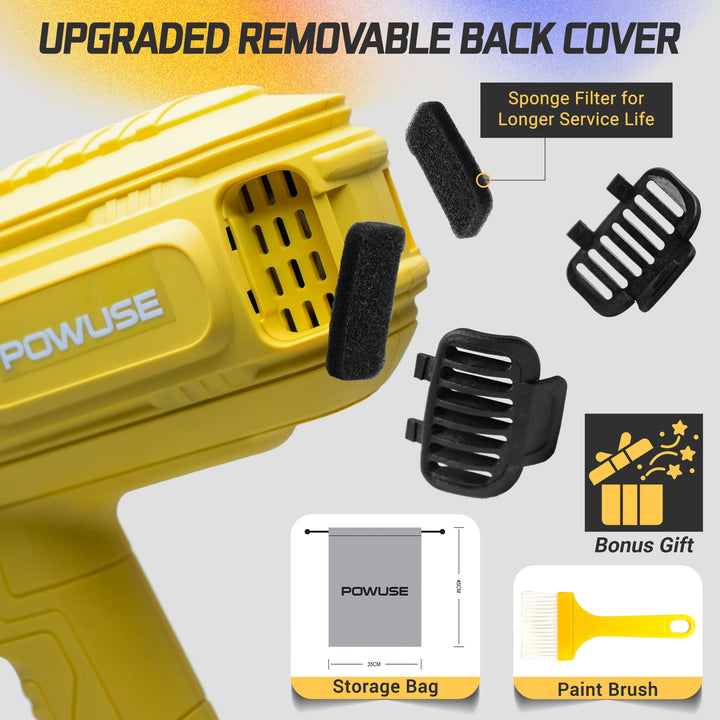 600W DEWALT 20V Battery Cordless Paint Sprayer HVLP | Powuse