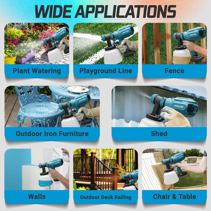 makita garden sprayer 18v 600W Makita 18V Battery Cordless Paint Sprayer HVLP