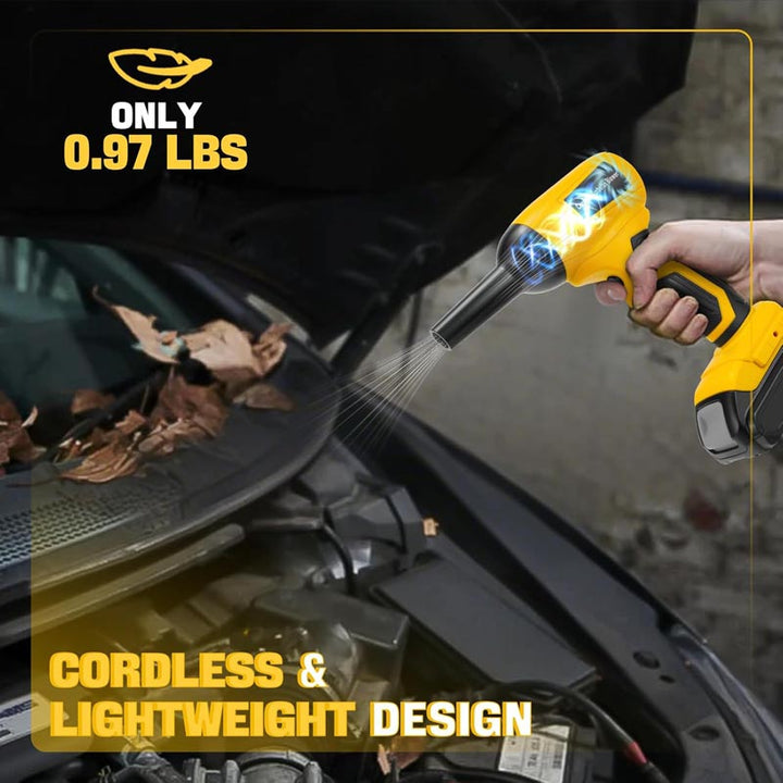 130000 RPM 30m/s Cordless Mini Blower for Dewalt 20V Battery | Powuse