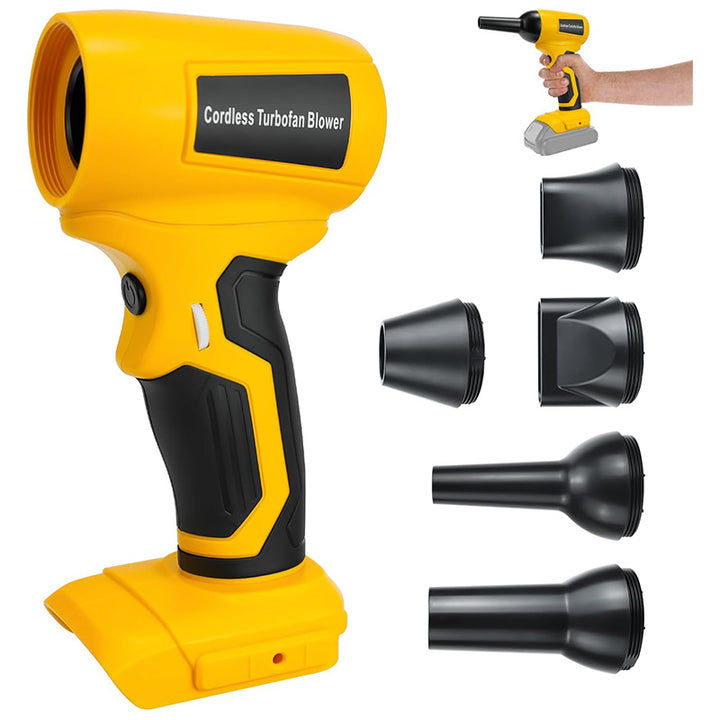 130000 RPM 30m/s Cordless Mini Blower for Dewalt 20V Battery | Powuse