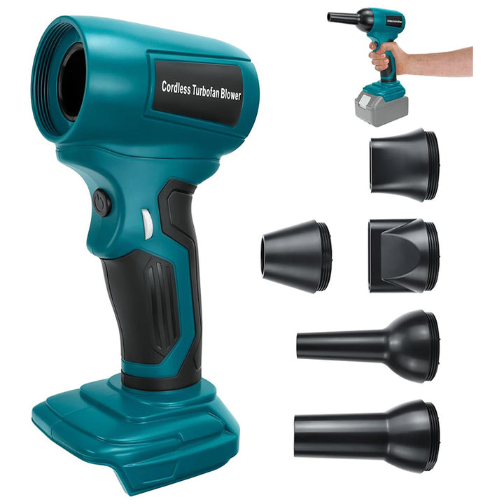 130000 RPM 30m/s Cordless Mini Blower for Makita 18V Battery | Powuse