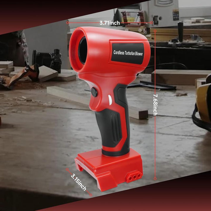 130000 RPM 30m/s Cordless Mini Blower for Milwaukee 18V Battery | Powuse