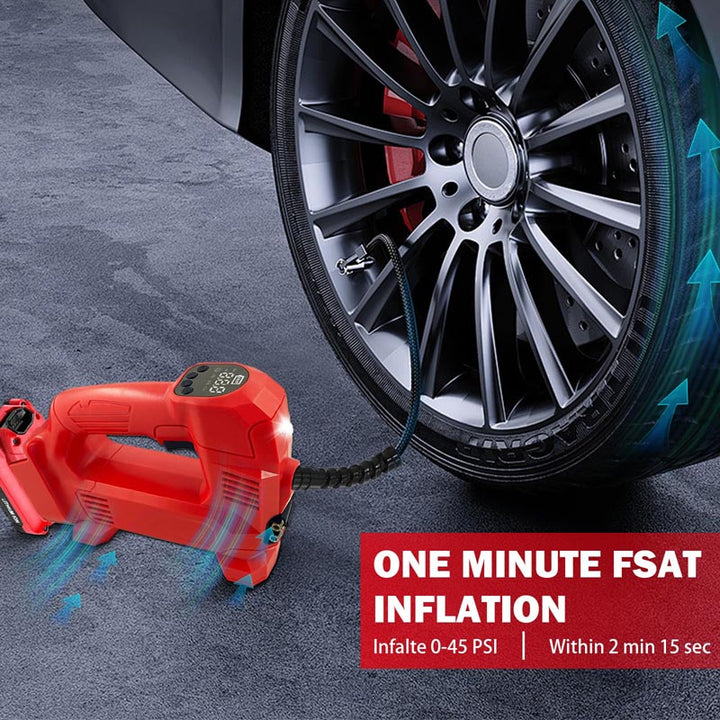 150PSI Cordless Tire Inflator for Craftsman 20V Battery | Powuse