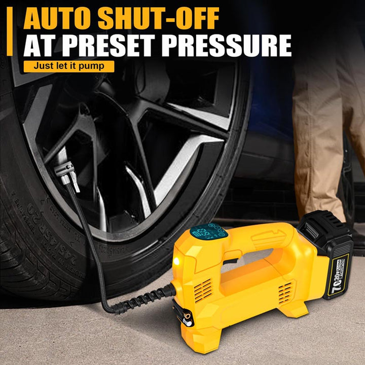 150PSI Cordless Tire Inflator for DEWALT 20V Battery | Powuse