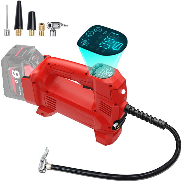 150PSI Cordless Tire Inflator for Milwaukee 18V Battery | Powuse