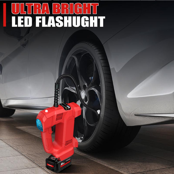 150PSI Cordless Tire Inflator for Milwaukee 18V Battery | Powuse