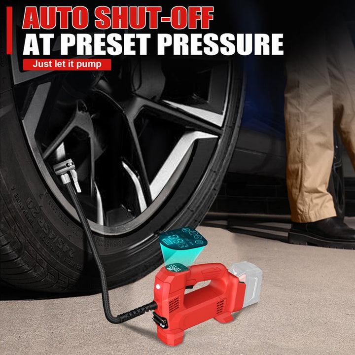 150PSI Cordless Tire Inflator for Milwaukee 18V Battery | Powuse