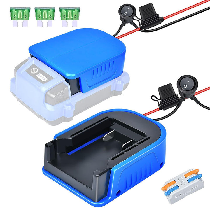 2-Pack Kobalt 24V Battery Power Wheels Adapter with Switch | Powuse