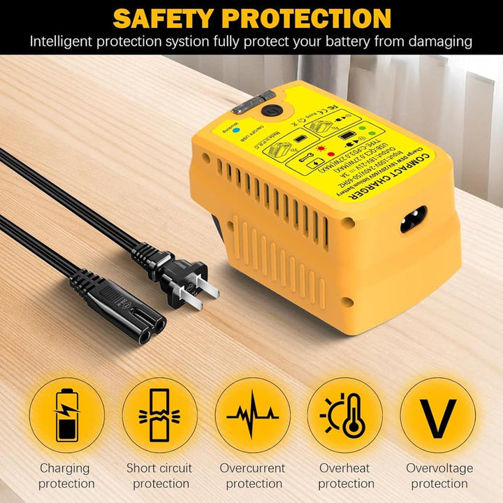 2-in-1 Dewalt Battery Charger & Power Source with USB Type-C | Powuse