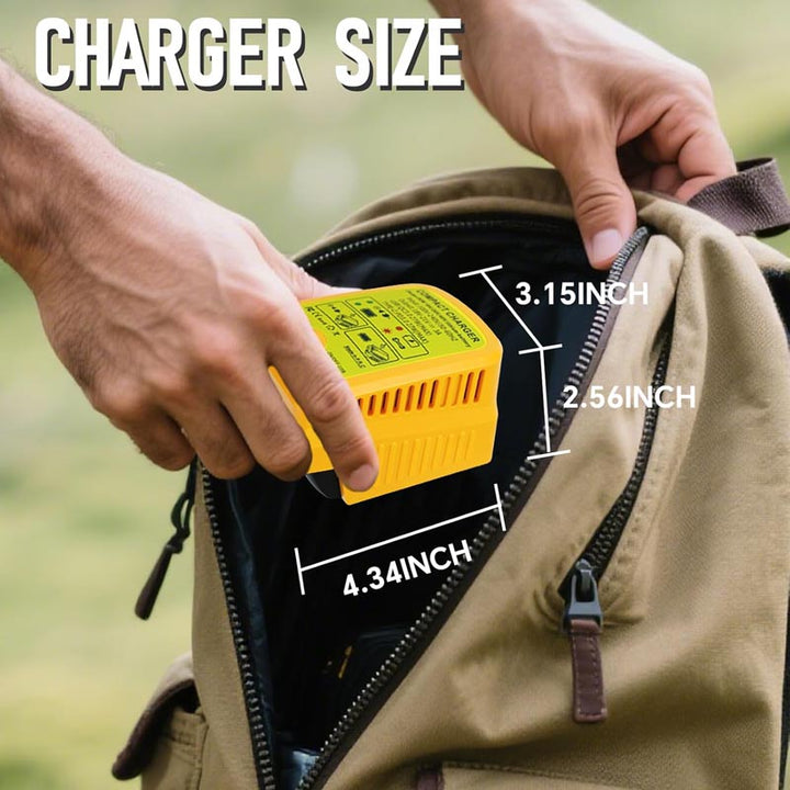 2-in-1 Dewalt Battery Charger & Power Source with USB Type-C | Powuse