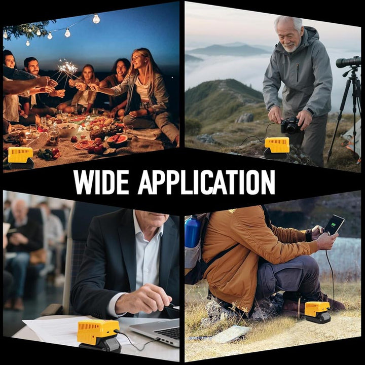2-in-1 Dewalt Battery Charger & Power Source with USB Type-C | Powuse