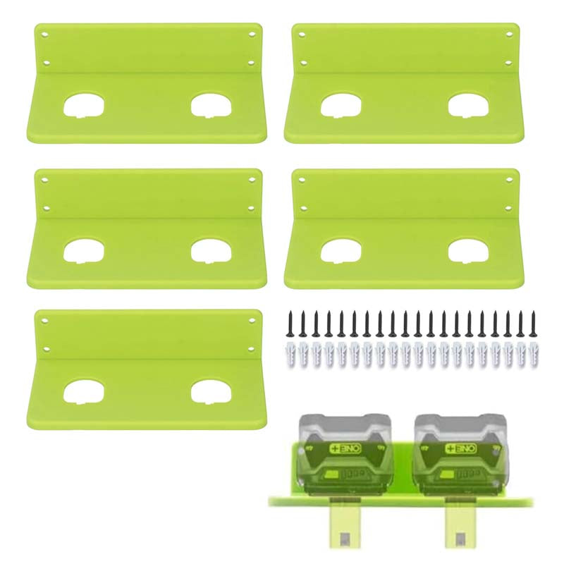 5-Pack Ryobi One+ 12V/14.4V/18V Battery Holders - Powuse