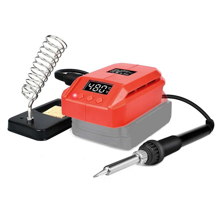 60W Cordless Soldering Iron Station for Milwaukee M18 18V Battery | Powuse