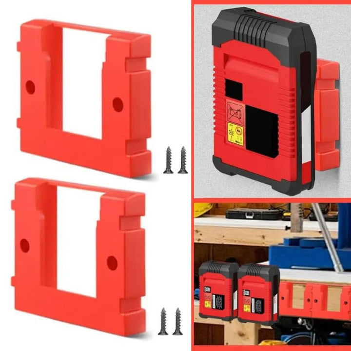 6 Pack Battery Holder Mount for Einhell 18V Workshop Use | Powuse