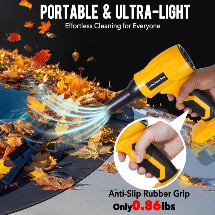96000 RPM 40m/s Cordless Mini Blower for DeWalt 20V Battery | Powuse