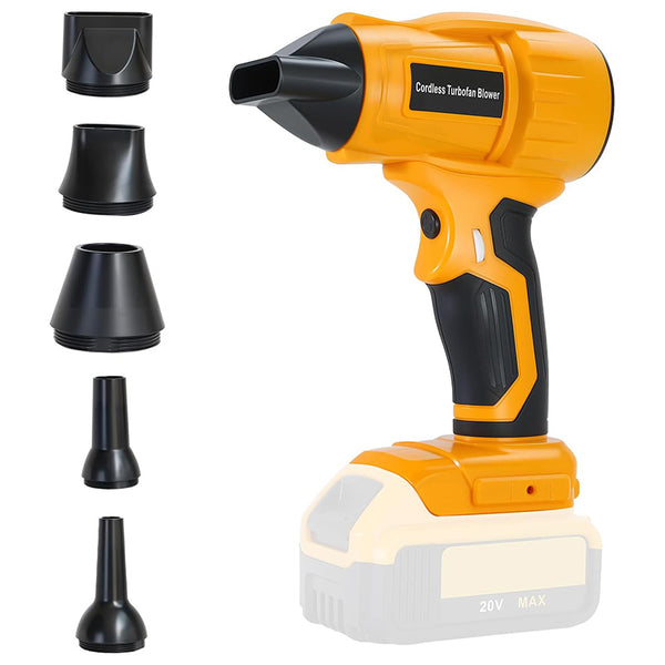 96000 RPM 40m/s Cordless Mini Blower for DeWalt 20V Battery | Powuse