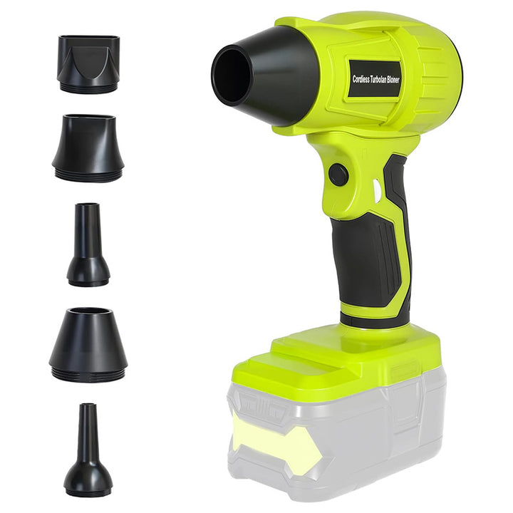 96000 RPM 40m/s Cordless Mini Blower for Ryobi 18V Battery | Powuse