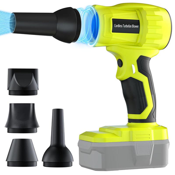 96000 RPM 40m/s Cordless Mini Blower for Ryobi 18V Battery | Powuse