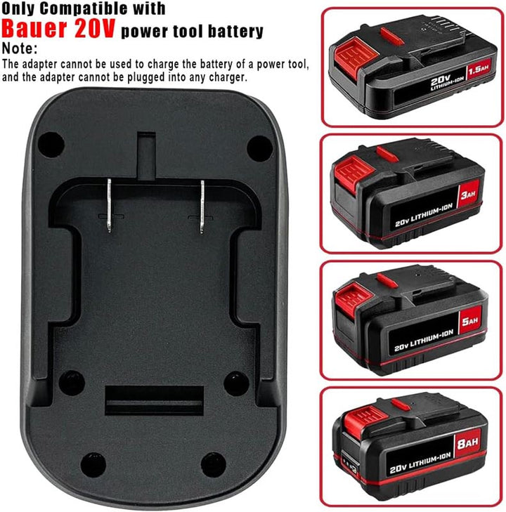 Bauer 20V to Bosch 18V Battery Adapter | Powuse