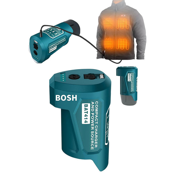 Bosch 12V Heated Jacket Power Source Charger Adapter | Powuse