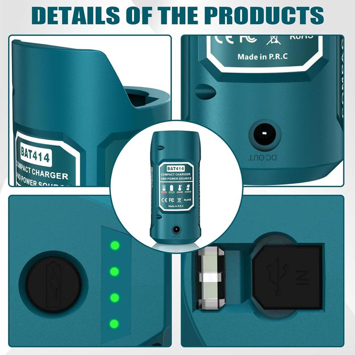 Bosch 12V Heated Jacket Power Source Charger Adapter | Powuse