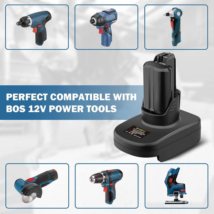 Bosch 18V to Bosch 12V Battery Adapter | Powuse