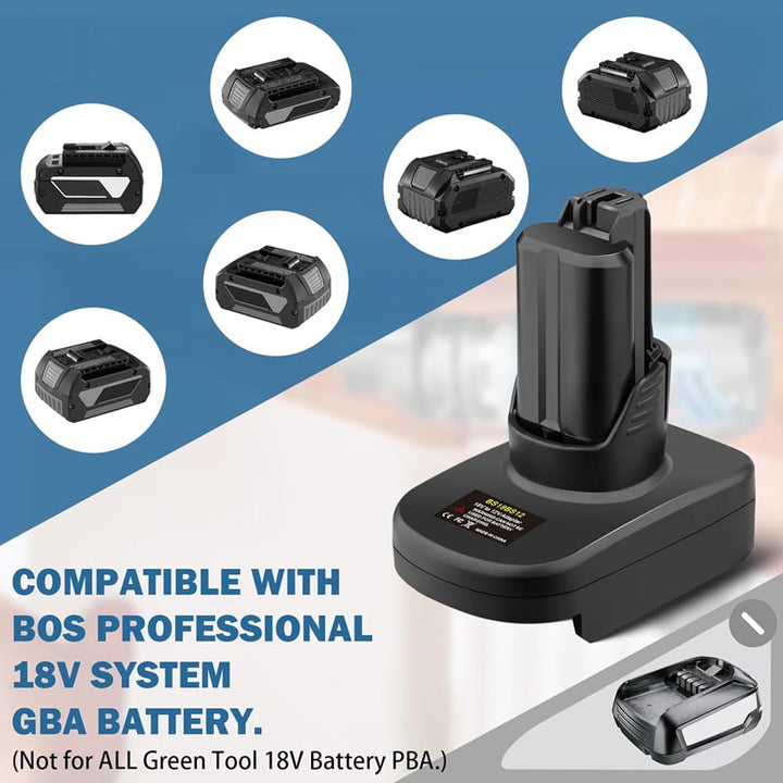 Bosch 18V to Bosch 12V Battery Adapter | Powuse