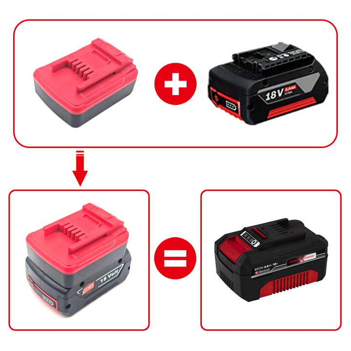 Bosch 18V to Einhell 18V Battery Adapter | Powuse