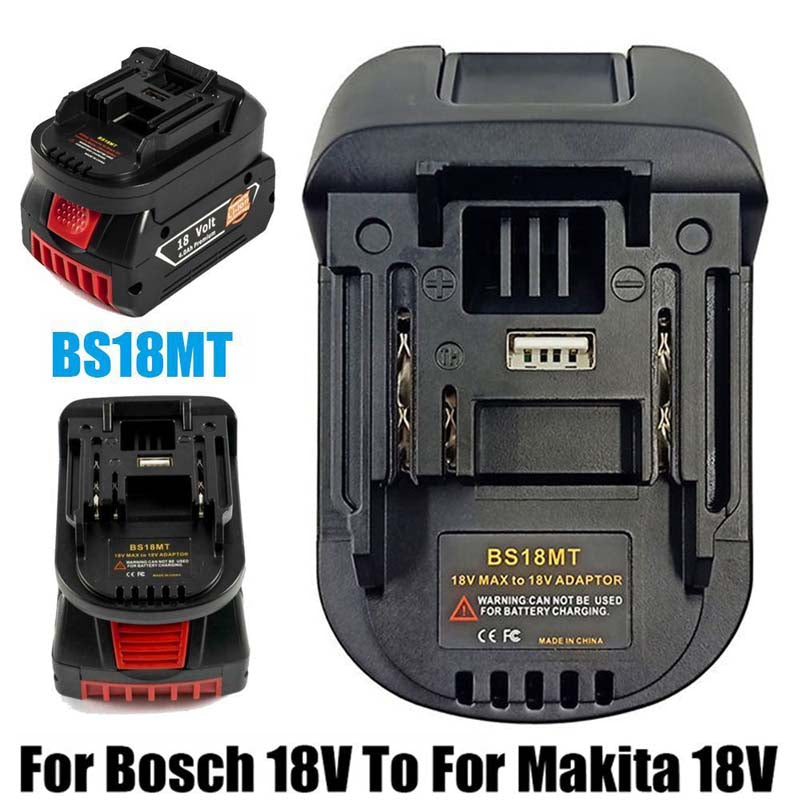 For Milwaukee M18 Tool Use Adapter Convert For Makita For Dewalt For Bosch  For Worx Green 18/20v Li-ion Battery - Power Tool Accessories - AliExpress