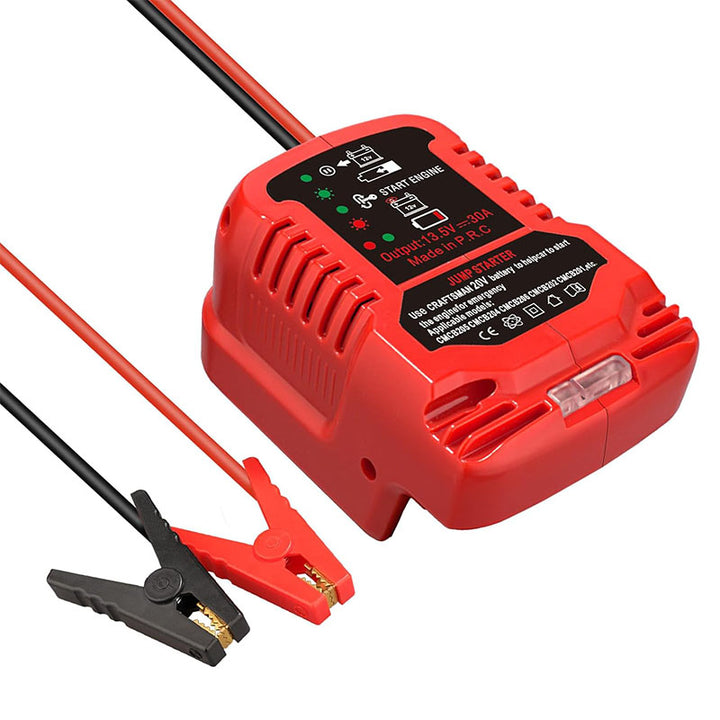 Craftsman 20V Battery Jump Starter Adapter for 12V Cars | Powuse