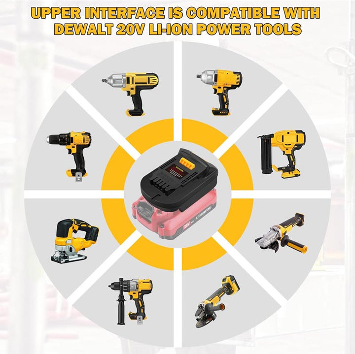 Craftsman 20V to DeWalt 20V Battery Adapter | Powuse
