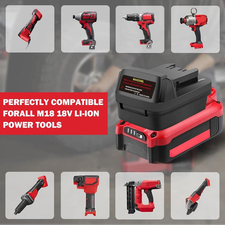 Craftsman 20V to Milwaukee 18V Battery Adapter | Powuse