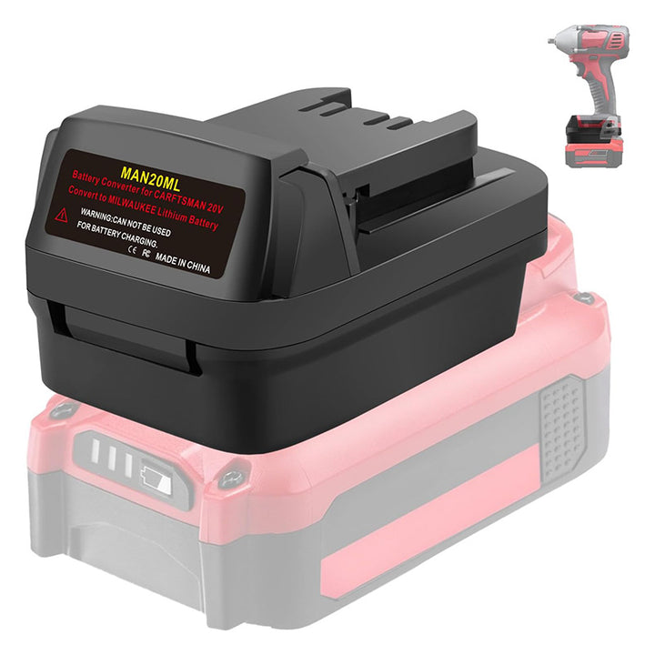 Craftsman 20V to Milwaukee 18V Battery Adapter | Powuse