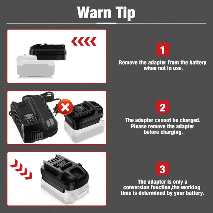 Craftsman 20V to SKIL 20V Battery Adapter | Powuse
