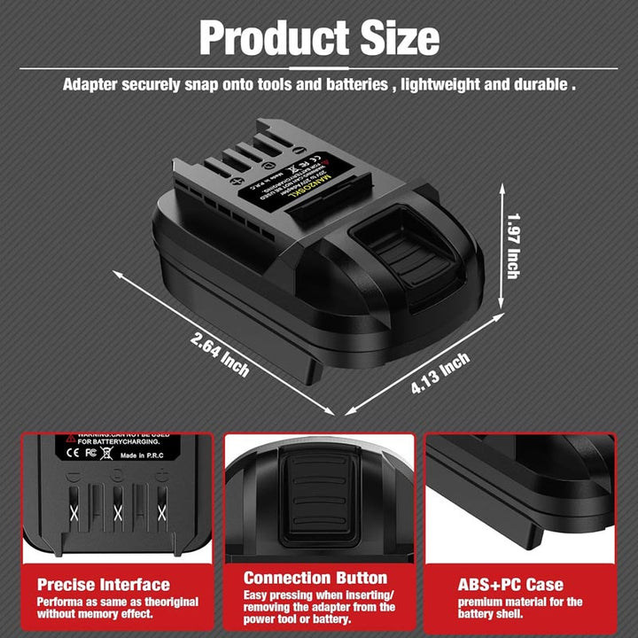 Craftsman 20V to SKIL 20V Battery Adapter | Powuse