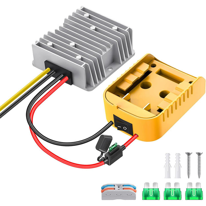 DeWalt 20V to 12V Step-Down Converter DC 12V 15A 180W | Powuse