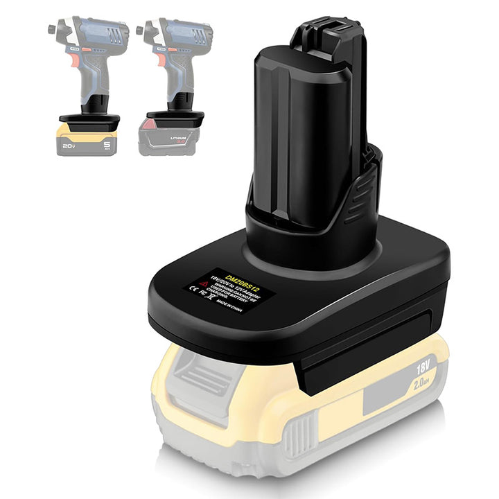 2-in-1 Milwaukee/DeWalt 18V to Bosch 12V Battery Adapter | Powuse