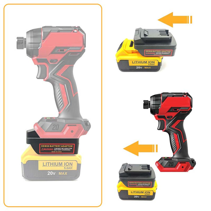 DeWalt 20V to SKIL 20V Battery Adapter | Powuse