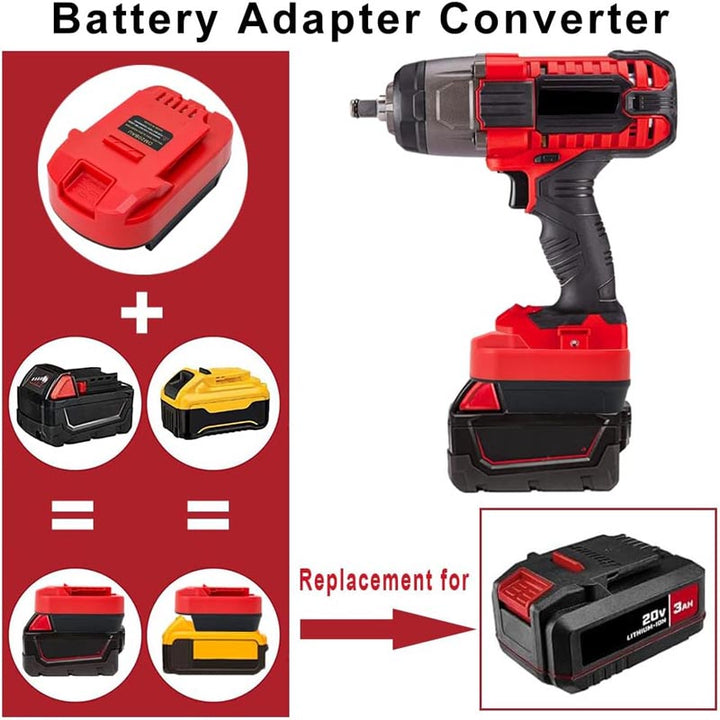 2-in-1 Milwaukee/DeWalt to Bauer Battery Adapter | Powuse